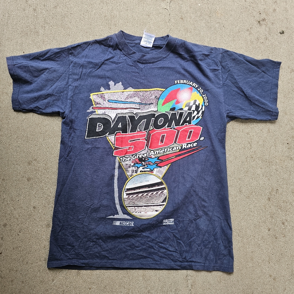 Vintage 90s 00 Daytona 500 Nascar Top